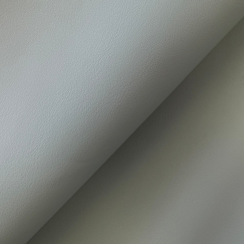 Starburst Petals  Solid Faux Leather Vinyl - Icy Mintage