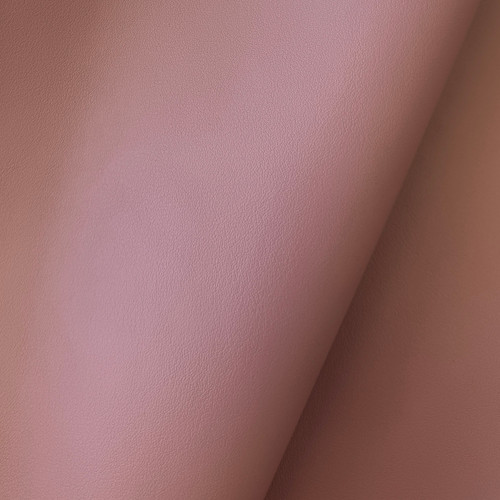 Starburst Petals  Solid Faux Leather Vinyl - Vintage Mauve
