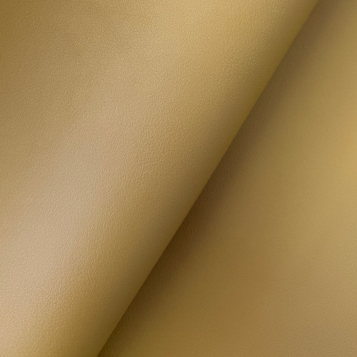 Starburst Petals  Solid Faux Leather Vinyl - Warm Sand
