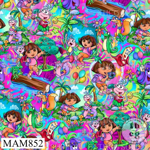 MAM852 Dora Rainbow