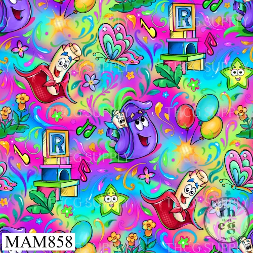 MAM858 Dora Cord Rainbow