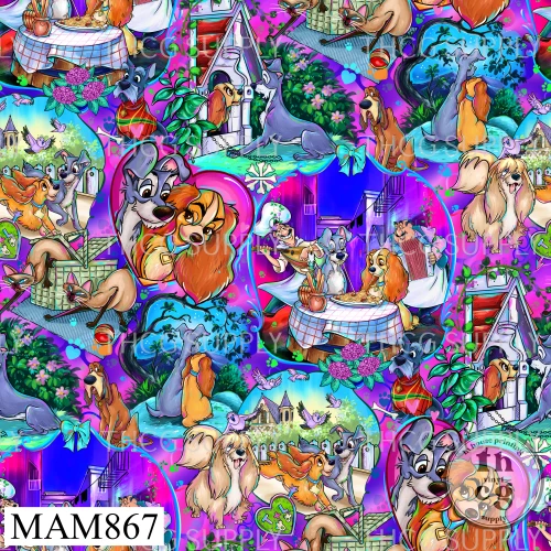 MAM867 Lady and the Tramp  Purple