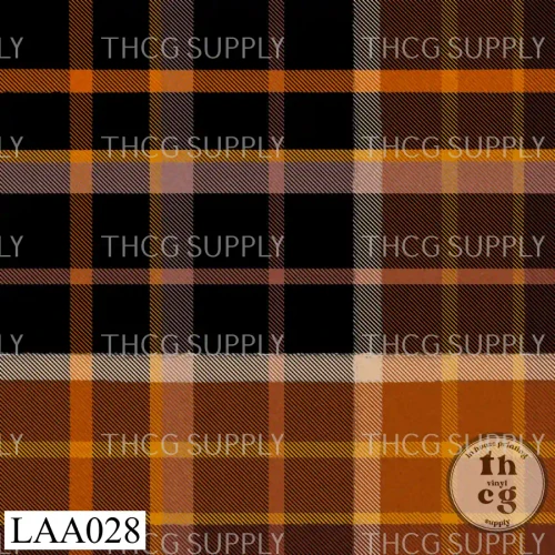 LAA028 By the fire plaid blk mix