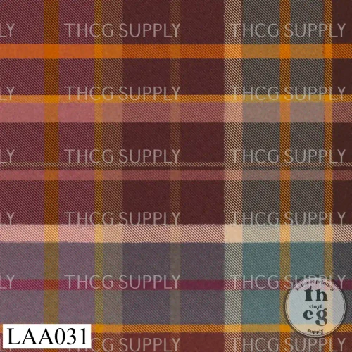LAA031 Cozied up plaid soft amethyst walnut mix