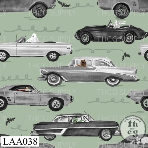 LAA038 Monster Cars Mint
