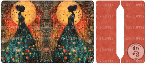 Cut and Sew - Mini Notebook Cover J190 Whimsical Folklore Women