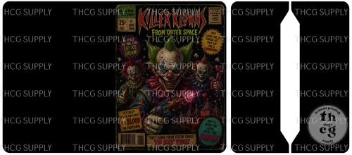Cut and Sew - Mini Notebook Cover J419 Killer Clown