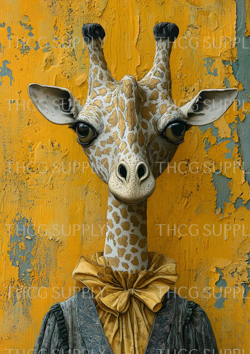 Journal Panel - J938 Anthro Giraffe