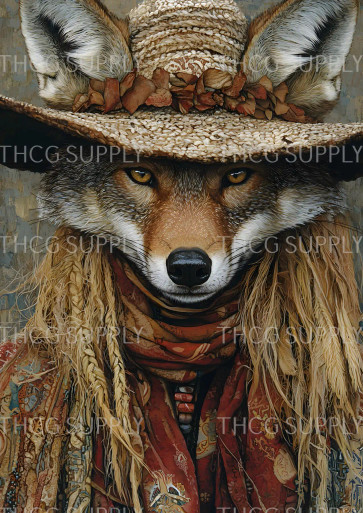 Journal Panel -J922 Anthro Wolves