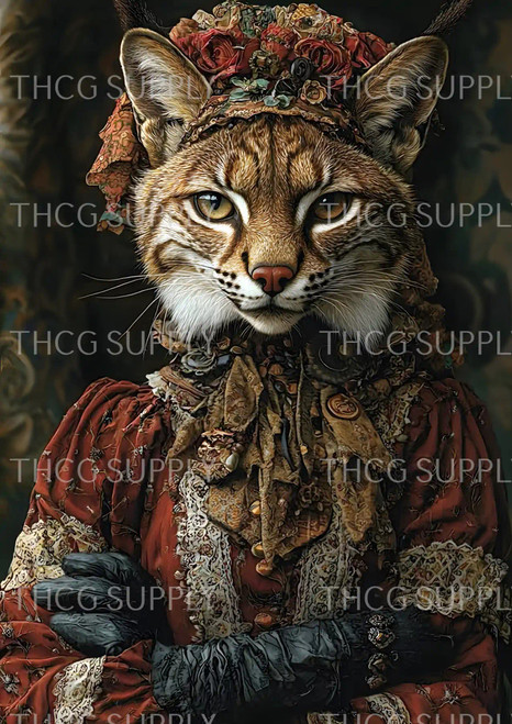 Retail Journal Panel - J908 Anthro Cat A5 size on Smooth Vinyl