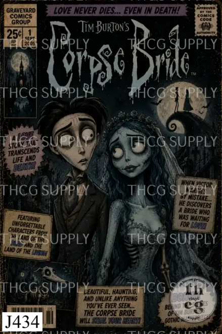 Journal Panel -J434 CORPSE BRIDE COMIC