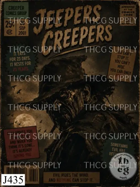 Journal Panel -J435 CREEPERS COMIC