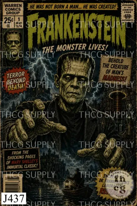 Journal Panel -J437 FRANKENSTEIN COMIC