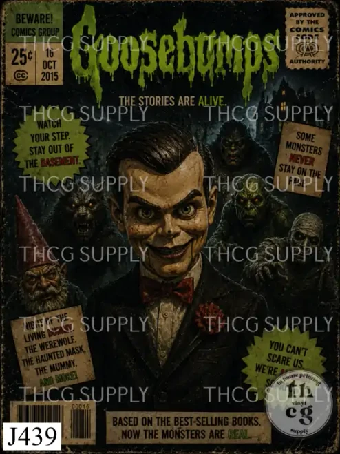 Journal Panel -J439 GOOSEBUMPS COMIC
