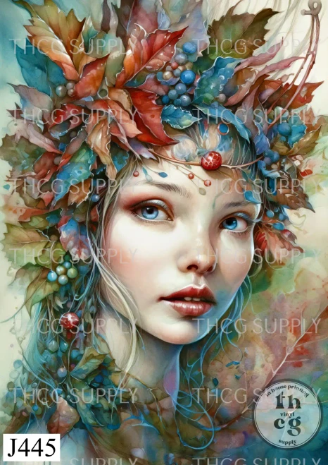 Journal Panel -J445 Fairies Fall