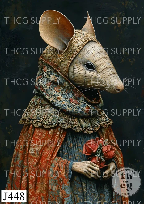 Journal Panel -J448 Anthro Animal Mouse