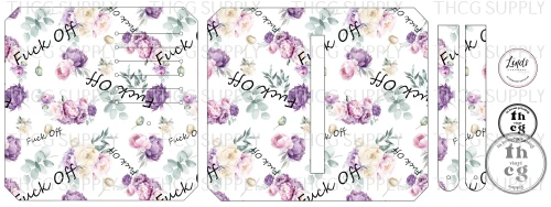 Cut and Sew - Purse Pal HC044 Fuck Off