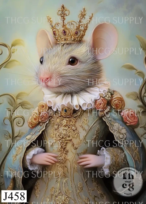 Journal Panel -J458 Royalty Mouse