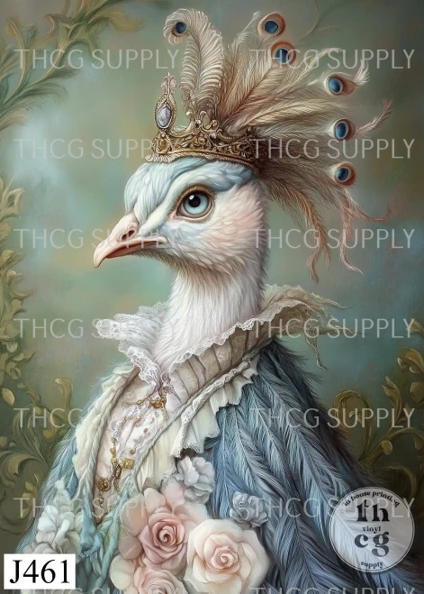 Journal Panel -J461 Royalty Peacock