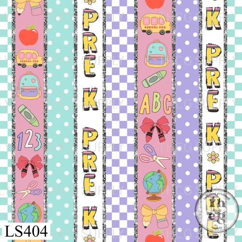 LS404 School Strips - Pre K