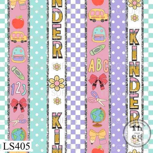 LS405 School Strips - Kinder