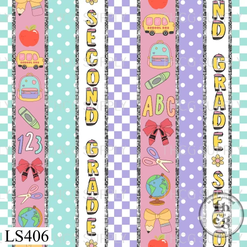 LS406 School Strips - First Grade