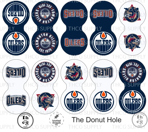 Cut and Sew - The Donut Hole - O blue white