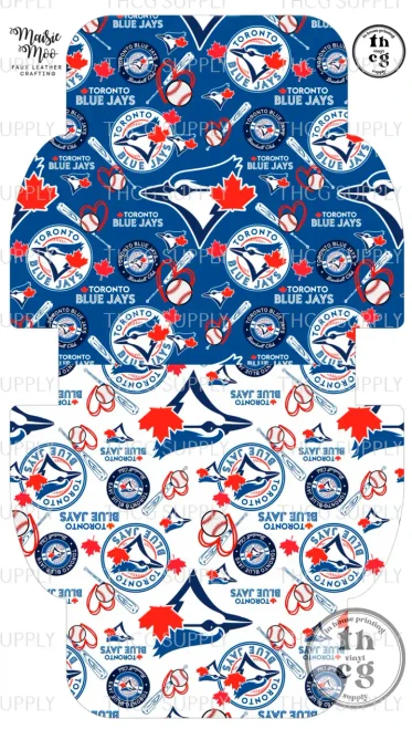 Cut and Sew - Kallie Purse JCD013 BLUE JAYS ROYAL
