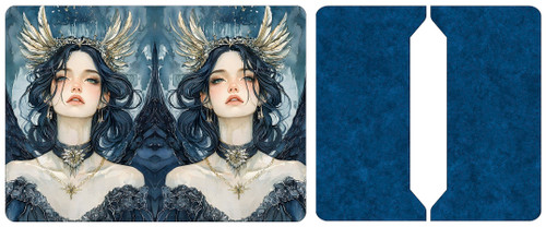 Cut and Sew - Passport Cover -J386 Echoes of Dark - Dark Raven Princess