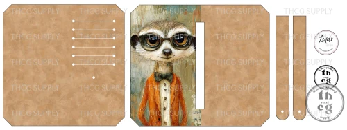 Cut and Sew - Purse Pal  J144 Otter