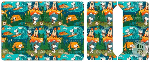 Cut and Sew - Passport Cover - THCG1935 Campn Surf Snoopy