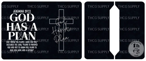 Cut and Sew - Passport Cover - God has plan