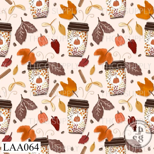 LAA064 Pumpkin spice pizazz latte
