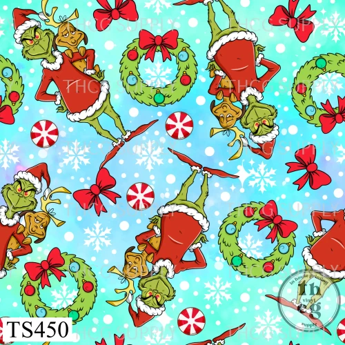 TS450 Grinch Max Blue Green