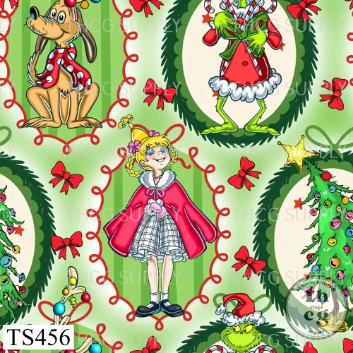 TS456 Grinch Frame Green