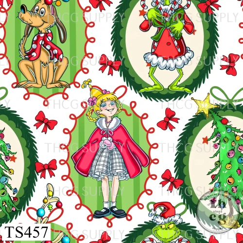 TS457 Grinch Frame White