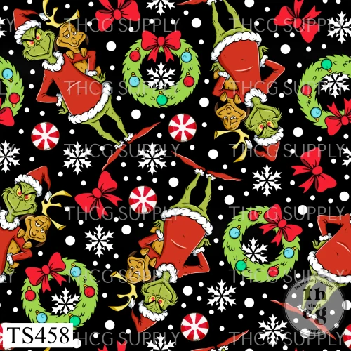 TS458 Grinch  White