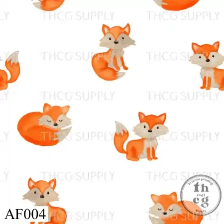 AF004 Woodland foxes