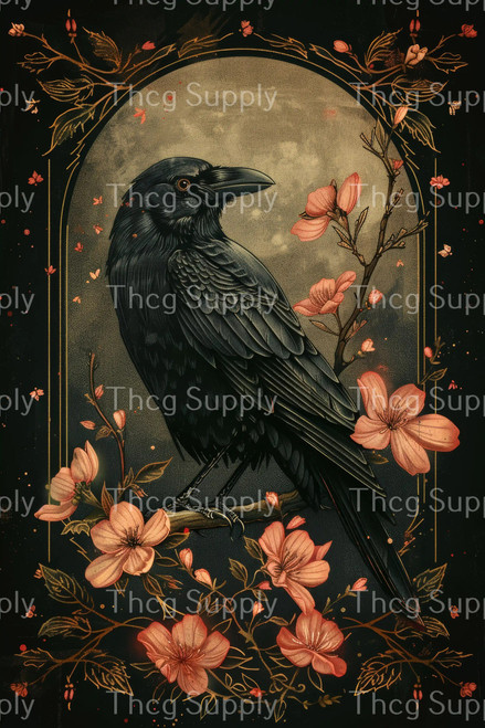 Retail Journal Panel -J409 Crow A4 Size on Smooth Vinyl