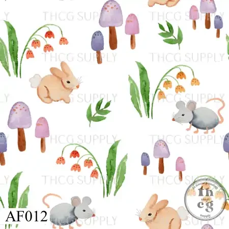 AF012 fairycore bunny and mouse