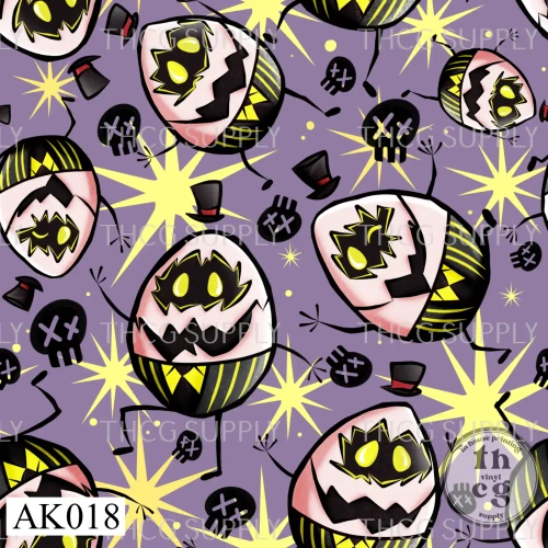 AK018 Egg Boi Purple