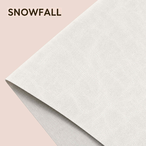 Wildmere Collection Faux Suede  - SnowFall