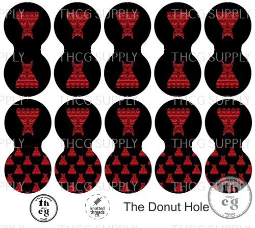 Cut and Sew - The Donut Hole -AKS006 Red Dress