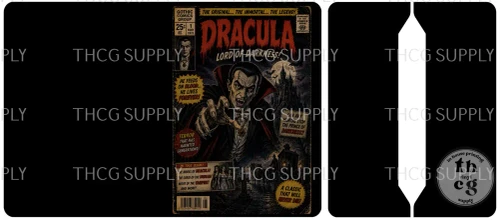 Cut and Sew - Mini Notebook Cover J436 DRACULA COMIC