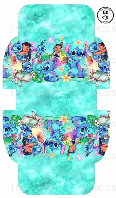 Retail -  Kallie Purse Blue Alien on Small Vinyl