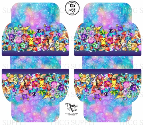 Retail -  Kallie Purse Pokemon on Smooth Vinyl Two sets