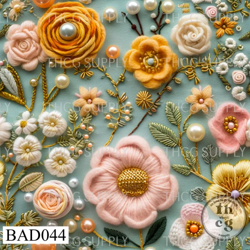 BAD044 3D Florals