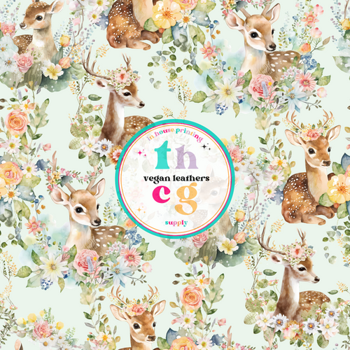 BBB012 Floral Deer