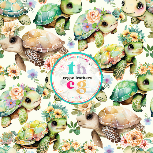 BBB029 Floral Turtles