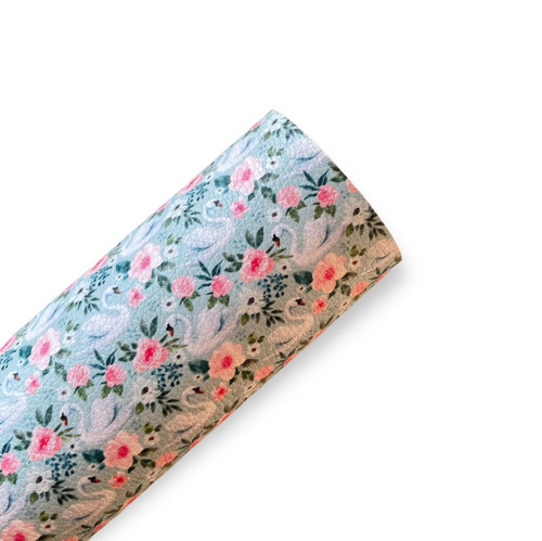 CR011 Swan Floral Sheet (Small Scale)